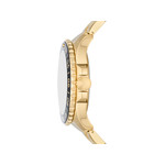 Montre FOSSIL Blue homme bracelet acier doré - vue 2