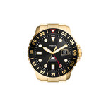 Montre FOSSIL Blue homme bracelet acier doré - vue D2