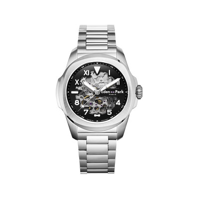 Montre EDEN PARK sport homme automatique bracelet acier - vue 1