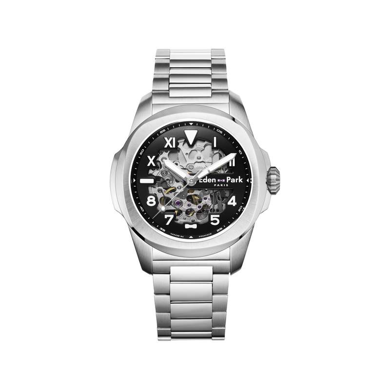 Montre EDEN PARK sport homme automatique bracelet acier - vue 1
