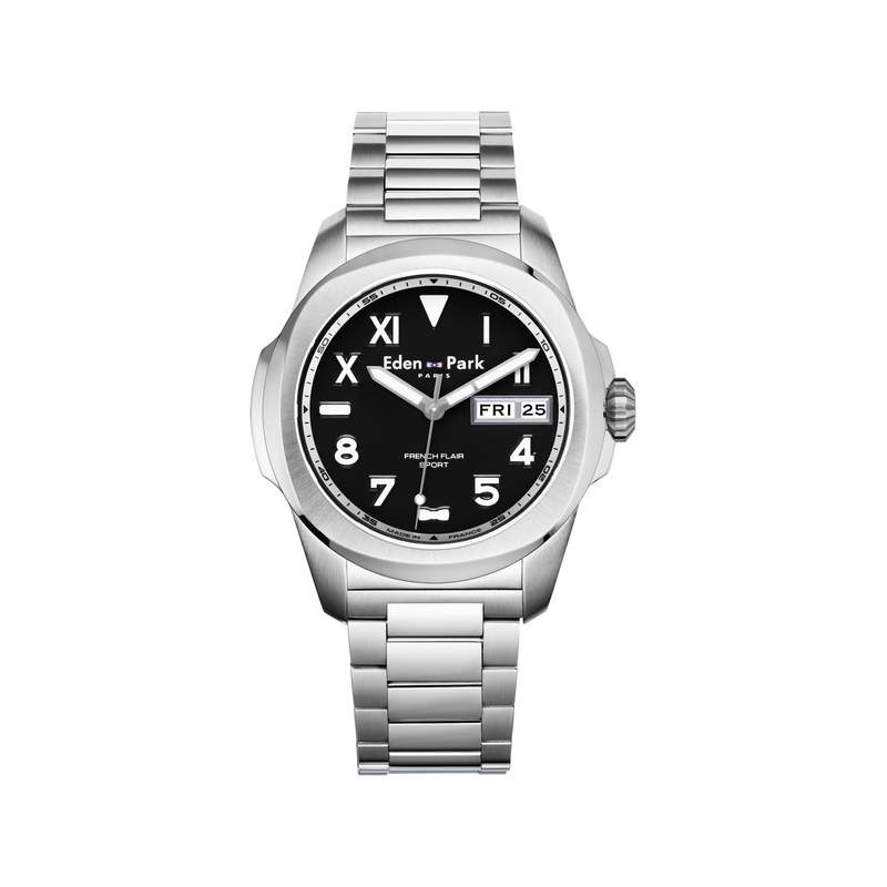 Montre EDEN PARK Sport homme bracelet acier - vue 1