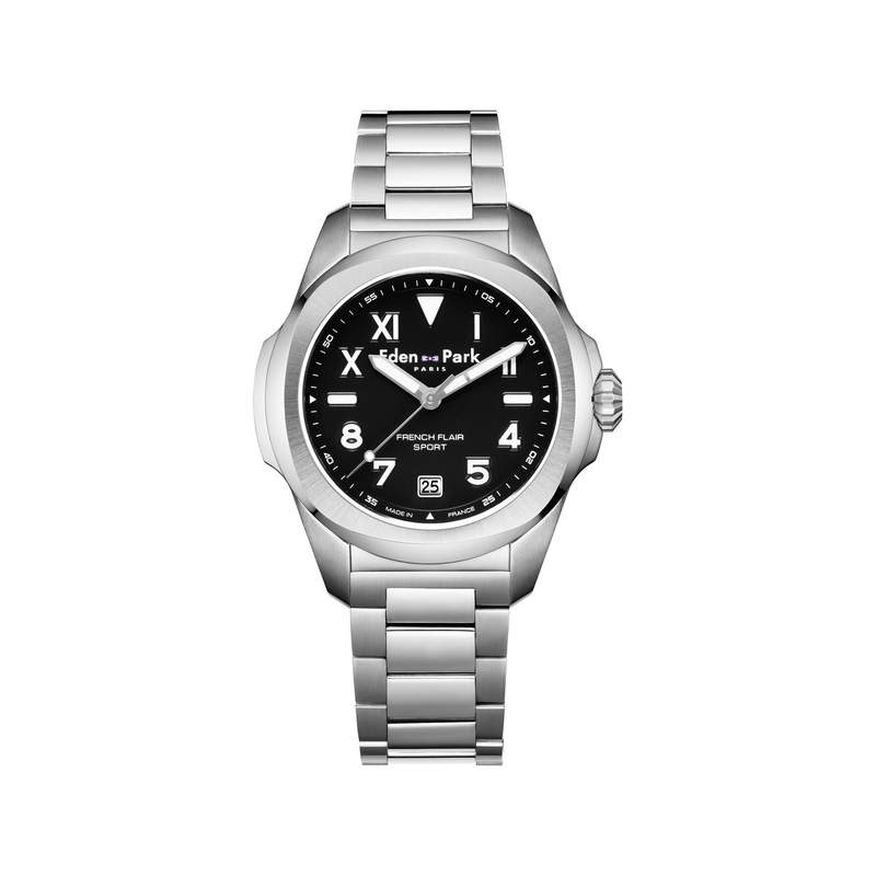 Montre EDEN PARK Sport homme bracelet acier - vue 1