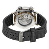 Montre LIP Grande Nautic-Océan homme automatique cadran bleu, bracelet caoutchouc noir, boitier acier inoxydable - vue V3