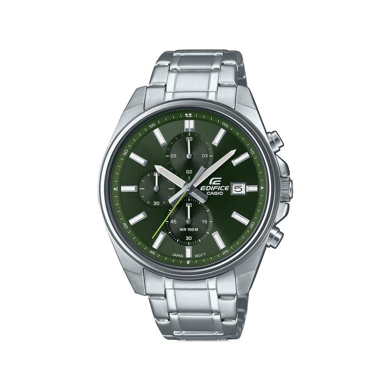 Montre EDIFICE classic homme bracelet acier - vue 1