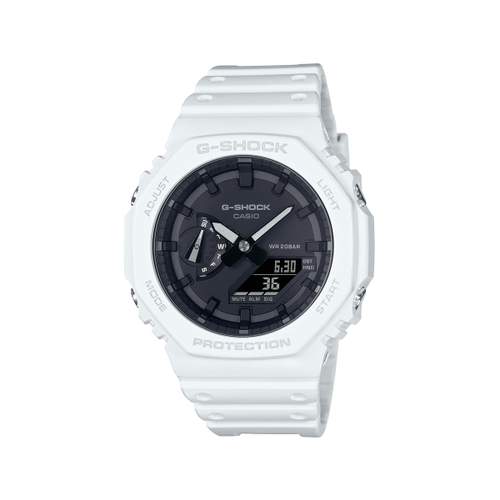 Montre G-SHOCK classic homme bracelet resine blanche