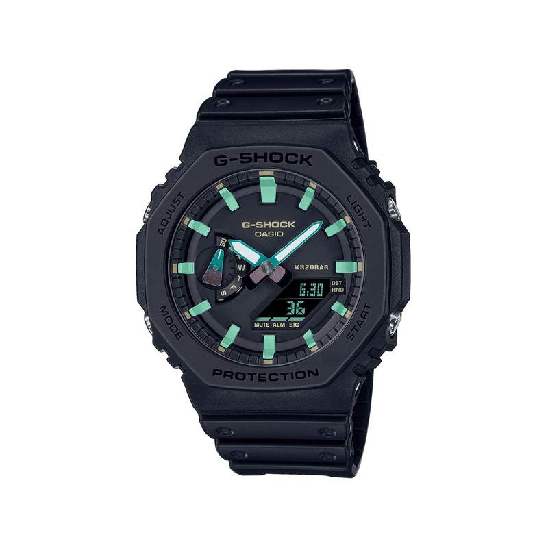 Montre G-SHOCK classic homme bracelet résine noire - vue 1