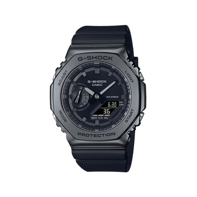 G-SHOCK classic herenhorloge stalen armband zwart hars