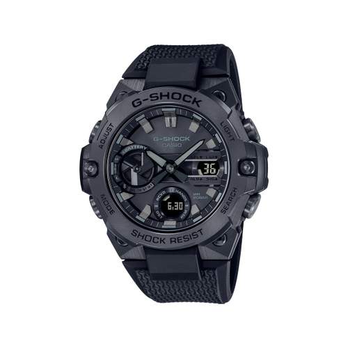 G-SHOCK g-steel men's watch black resin bracelet