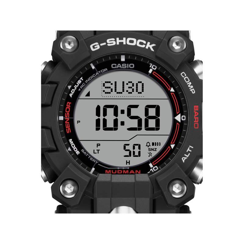 Montre G-SHOCK gulfmaster homme bracelet résine noire - vue D4