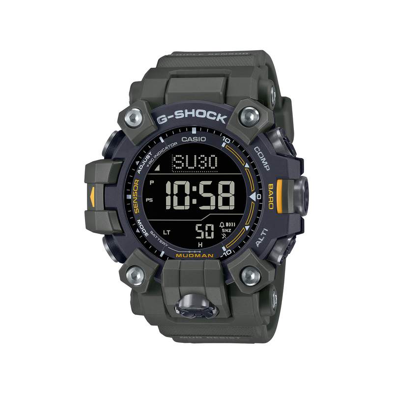 Montre G-SHOCK gulfmaster homme bracelet résine verte - vue 1