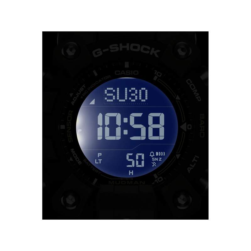Montre G-SHOCK gulfmaster homme bracelet résine verte - vue D5