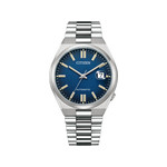 Montre CITIZEN Tsuyosa homme automatique bracelet acier gris - vue 1