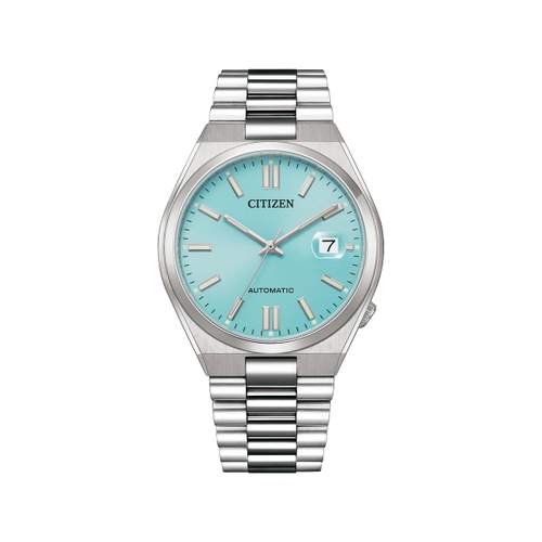 Montre CITIZEN Tsuyosa homme automatique, bracelet acier gris