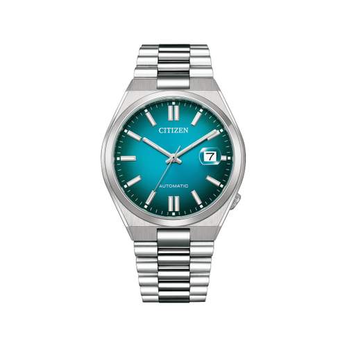 Montre CITIZEN Tsuyosa homme automatique bracelet acier gris