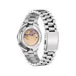 Montre CITIZEN Tsuyosa homme automatique bracelet acier gris - vue 3
