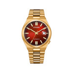 Montre CITIZEN Tsuyosa homme automatique bracelet acier doré rose - vue 1