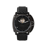 Montre HUMBERT-DROZ hd1 homme automatique, bracelet cuir noir - vue 1