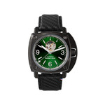 Montre HUMBERT-DROZ hd1 homme automatique, bracelet cuir noir - vue 1