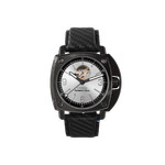 Montre HUMBERT-DROZ hd1 homme automatique, bracelet cuir noir - vue 1