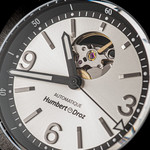 Montre HUMBERT-DROZ hd1 homme automatique, bracelet cuir noir - vue D1