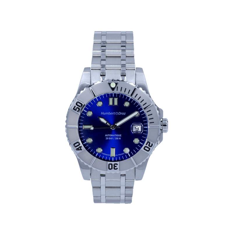 Montre HUMBERT-DROZ hd9 homme automatique, bracelet acier - vue 1