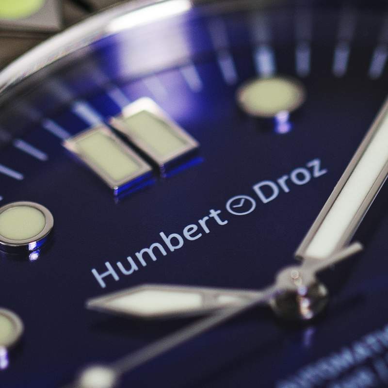 Montre HUMBERT-DROZ hd9 homme automatique, bracelet acier - vue D1