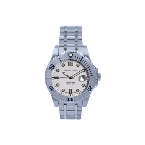 Montre HUMBERT-DROZ hd9 homme automatique, bracelet acier