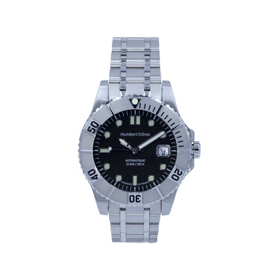 Montre HUMBERT-DROZ hd9 homme automatique, bracelet acier