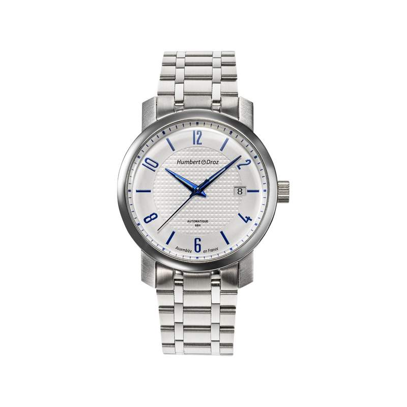 Montre HUMBERT-DROZ hd8 homme automatique, bracelet acier - vue 1