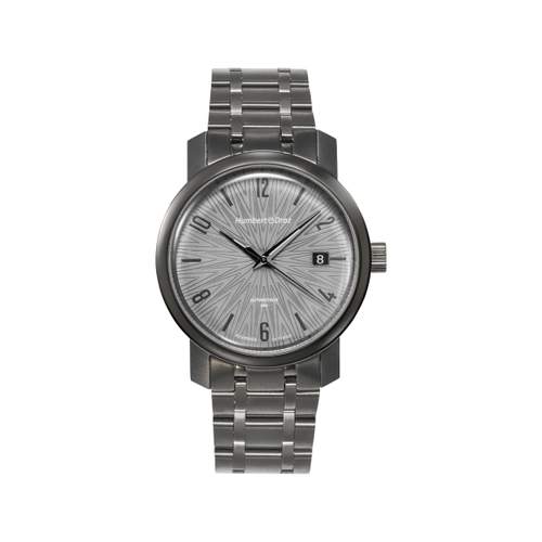 Montre HUMBERT-DROZ hd8 homme automatique, bracelet acier gris