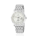 Montre MATY GM cadran gris bracelet acier - vue 1