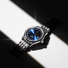 Montre MATY GM cadran bleu foncé bracelet acier - vue VD4
