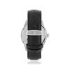 Montre MATY GM cadran noir bracelet cuir noir - vue V3