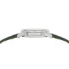 Montre MATY GM chronographe cadran vert bracelet cuir vert - vue V4