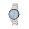 Montre MATY GM chronographe cadran bleu bracelet acier - vue V1