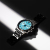 Montre MATY GM chronographe cadran bleu bracelet acier - vue VD4