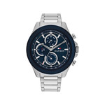 Montre TOMMY HILFIGER clark homme bracelet acier inoxydable gris - vue 1