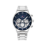 Montre TOMMY HILFIGER legend homme bracelet acier inoxydable gris - vue 1