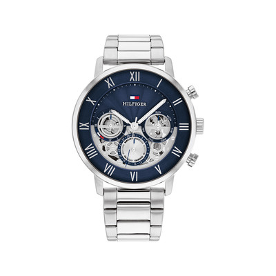 Montre TOMMY HILFIGER legend homme bracelet acier inoxydable gris - vue 1
