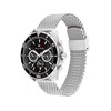 Montre TOMMY HILFIGER jordan homme bracelet acier inoxydable argent - vue V2