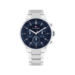 Montre TOMMY HILFIGER tyson homme bracelet acier inoxydable argent - vue 1
