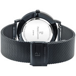 Montre PIERRE LANNIER essential homme bracelet acier noir - vue 3