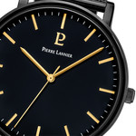 Montre PIERRE LANNIER essential homme bracelet acier noir - vue D2