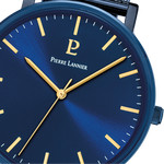 Montre PIERRE LANNIER essential homme bracelet acier bleu - vue D2