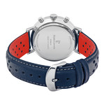 Montre PIERRE LANNIER baron homme bracelet cuir bleu - vue 3