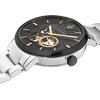 Montre PIERRE LANNIER trio homme automatique, bracelet acier - vue V2
