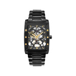 Montre PIERRE LANNIER hector homme automatique, bracelet acier noir - vue 1