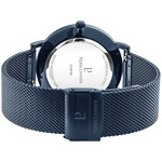 Montre PIERRE LANNIER essential homme bracelet acier bleu - vue 3
