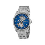 Montre LIP Himalaya Sablier homme automatique cadran bleu bracelet acier boitier acier inoxydable 40mm - vue 1