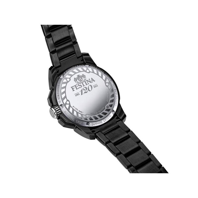 Montre FESTINA connected homme connecté, bracelet acier noir - vue 3